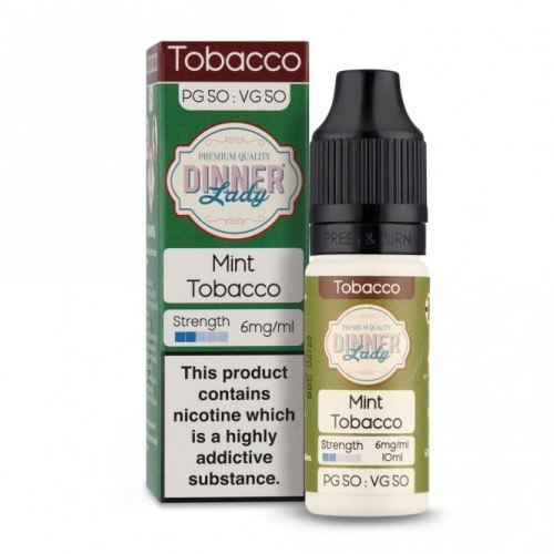 Mint Tobacco E Liquid - 50/50 Series (10ml)