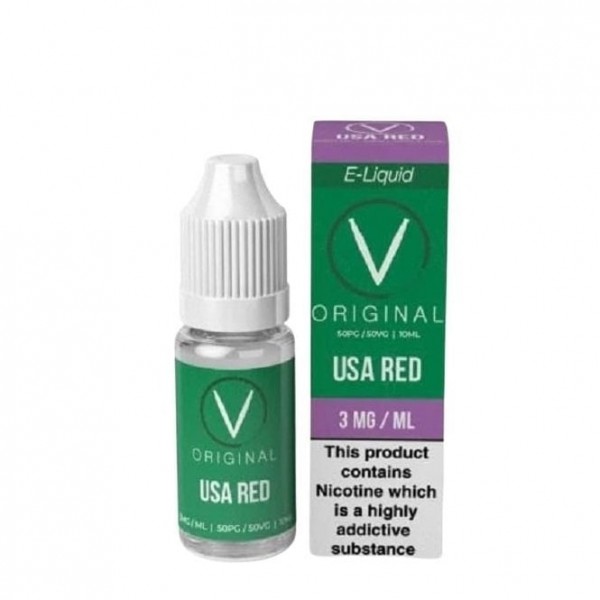 USA Red E Liquid (10ml)