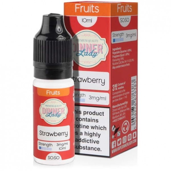 Strawberry E-Liquid - 50/50 Series (10ml)