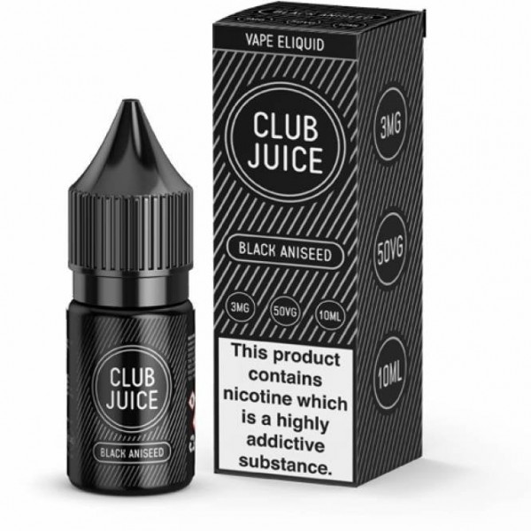 Black Aniseed E Liquid - 50/50 Series (10ml)