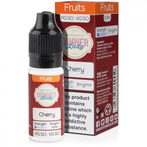 Cherry E-Liquid - 50/50 Series (10ml)