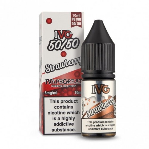 Strawberry E Liquid - 50/50 Series (10ml)