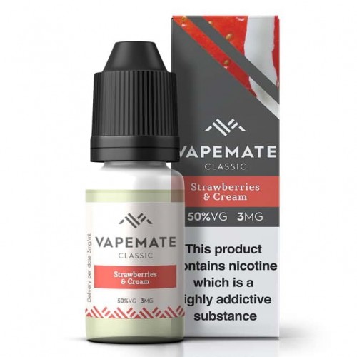 Strawberries & Cream E Liquid (10ml)