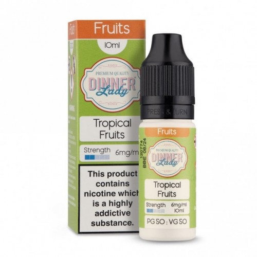 Tropical Fruits E-Liquid - 50/50 Series (10ml...