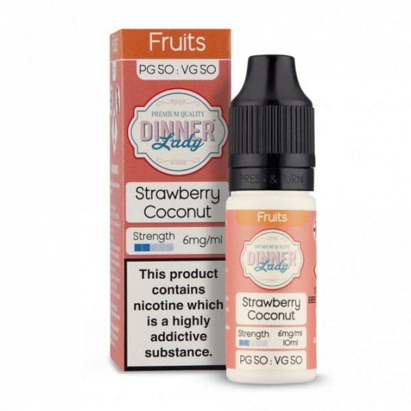 Strawberry Coconut E-Liquid - 50/50 Series (10ml)