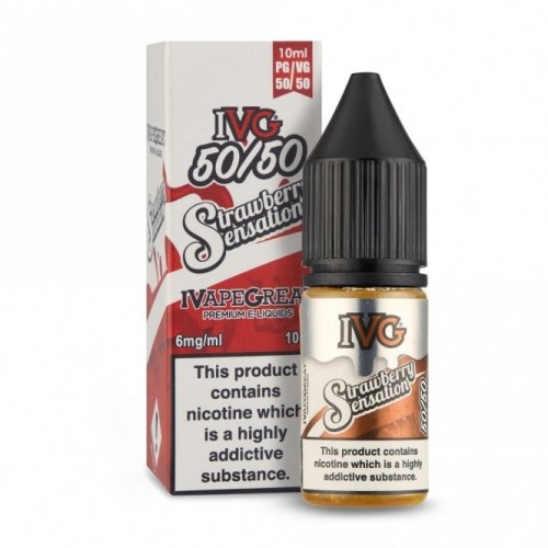 Strawberry Sensation E Liquid - 50/50 Series ...