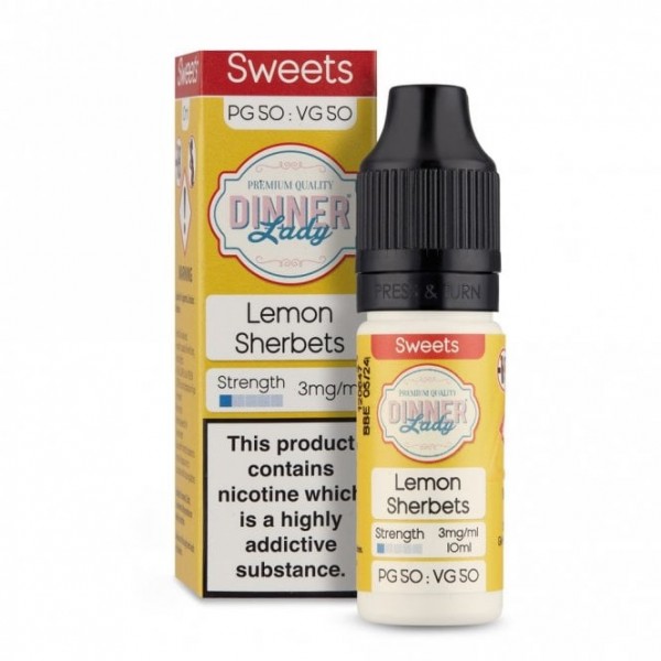 Lemon Sherbets E Liquid - 50/50 Series (10ml)