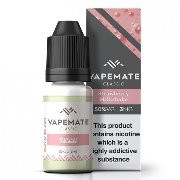 Strawberry Milkshake E Liquid (10ml)