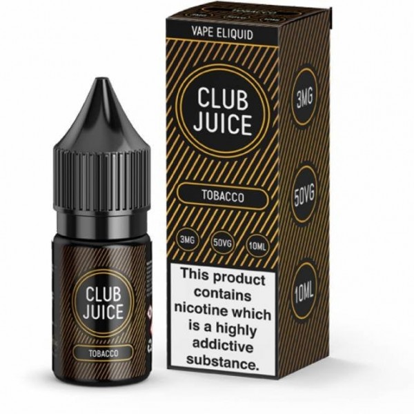 Tobacco E Liquid - 50/50 Series (10ml)