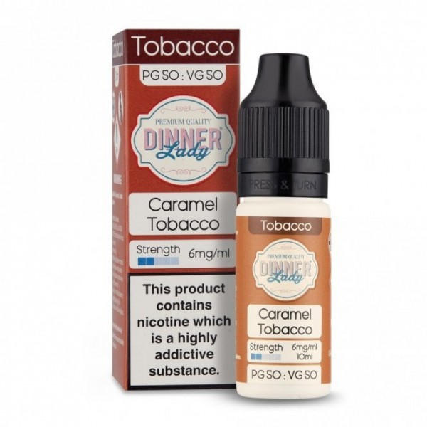 Caramel Tobacco E Liquid - 50/50 Series (10ml)