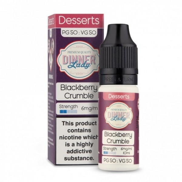 Blackberry Crumble E Liquid - 50/50 Series (10ml)