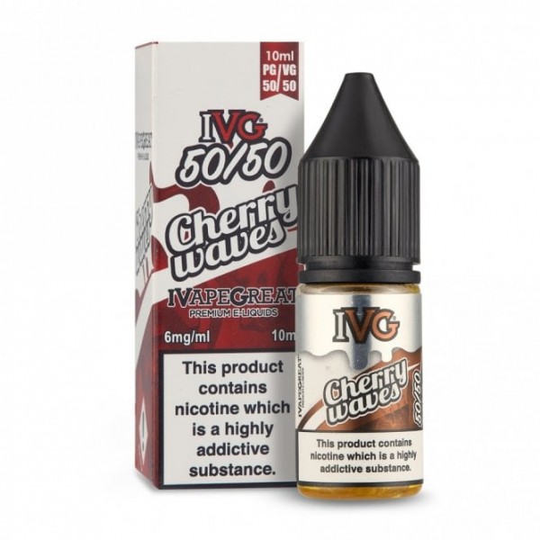 Cherry Waves E Liquid - 50/50 Series (10ml)