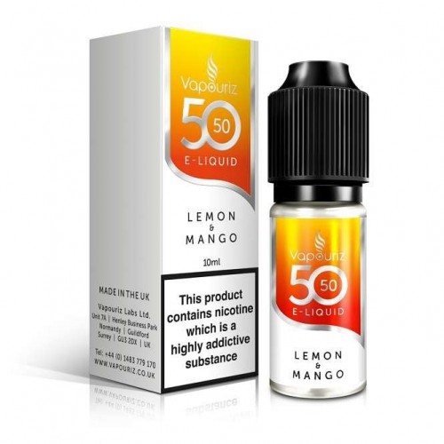 Lemon & Mango E Liquid - 50/50 Series (10...