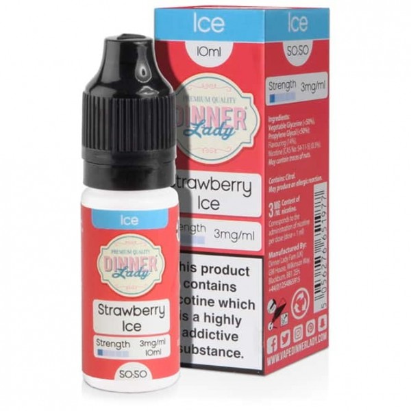 Strawberry Ice E Liquid - 50/50 Series (10ml)