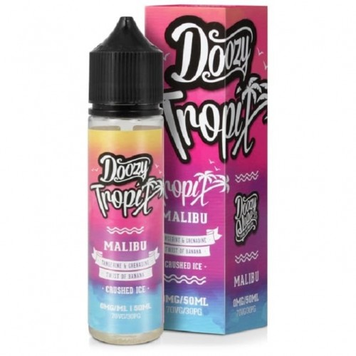 Malibu E Liquid - Tropix Series (50ml Shortfi...