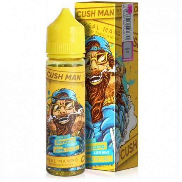 Mango Banana E Liquid - Cush Man Series (50ml Shortfill)