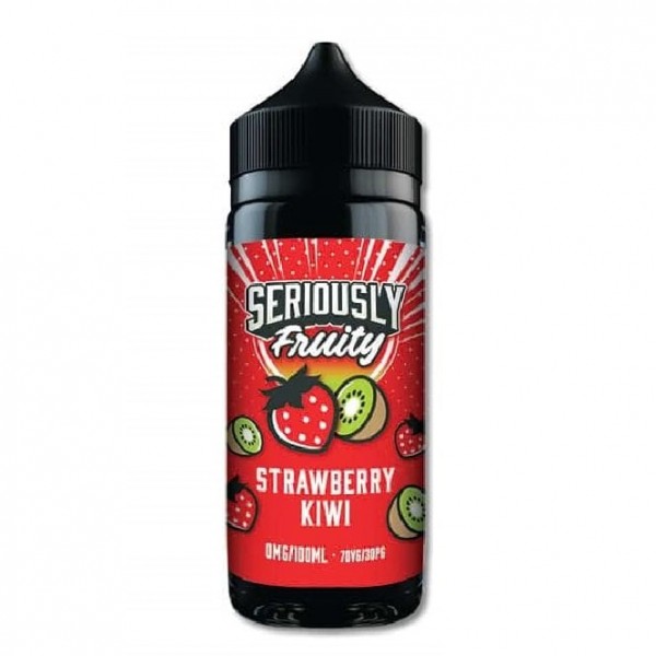 Strawberry Kiwi E Liquid - Seriously Fruity Series (100ml Short Fill)