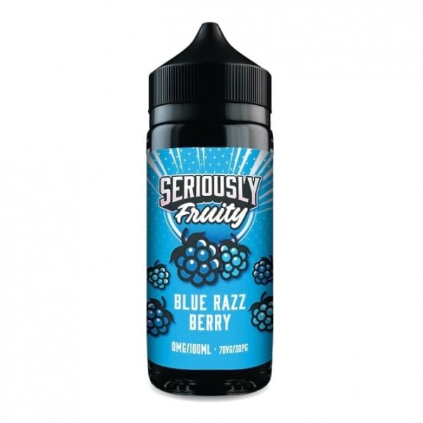 Blue Razz Berry E Liquid - Seriously Fruity Series (100ml Short Fill)