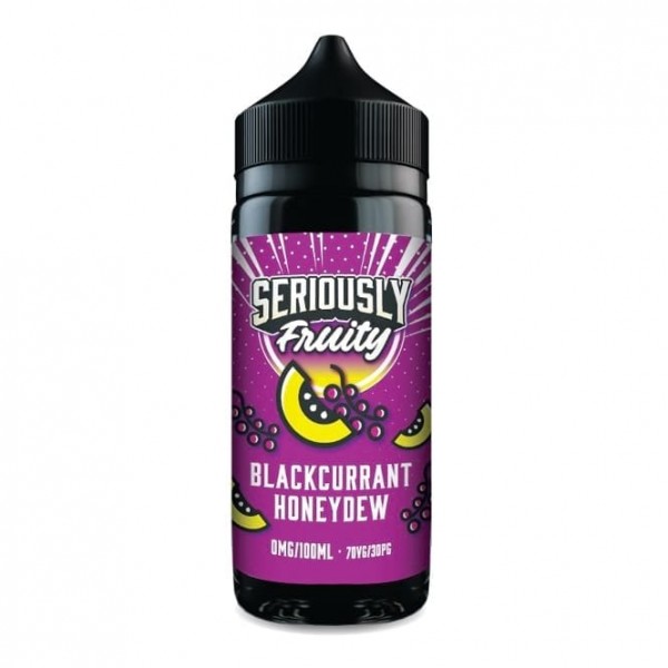 Blackcurrant Honeydew E Liquid - Seriously Fruity Series (100ml Short Fill)