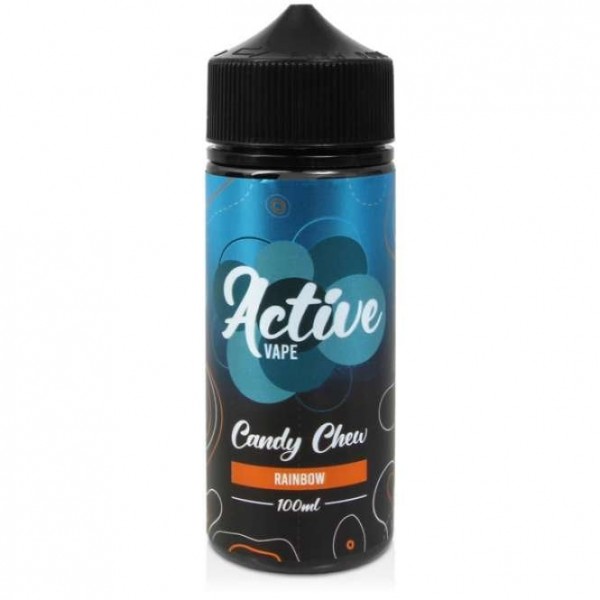 Rainbow Candy Chew E Liquid - Active Vapes Series (100ml Shortfill)