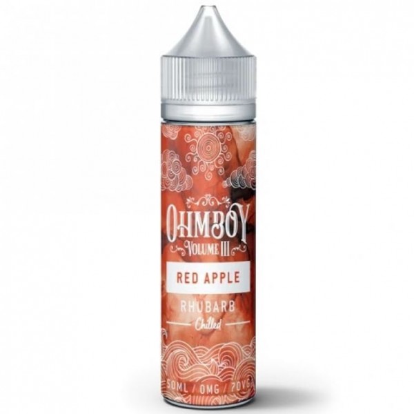 Red Apple Rhubarb Chilled E Liquid - Volume III Series (50ml Shortfill)