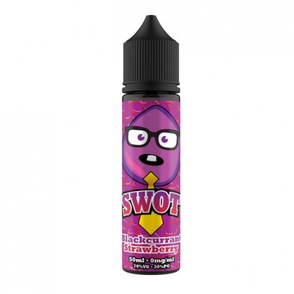 Blackcurrant Strawberry E Liquid (50ml Shortf...