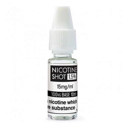 Nicotine Shot 100VG 15MG (10ml)