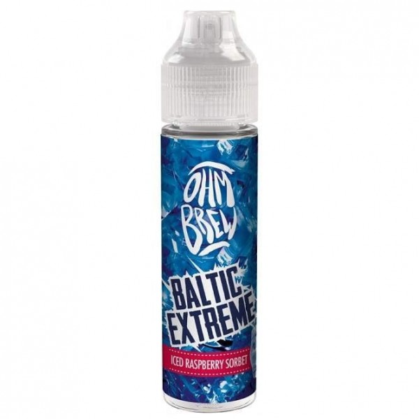 Iced Raspberry Sorbet E Liquid - Baltic Extreme Series (50ml Shortfill)