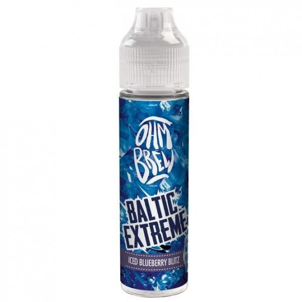 Iced Blueberry Blitz E Liquid - Baltic Extreme Series (50ml Shortfill)