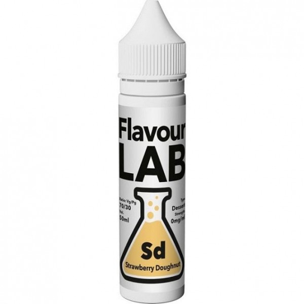 Strawberry Donut E Liquid - Flavour Lab Series (50ml Shortfill)