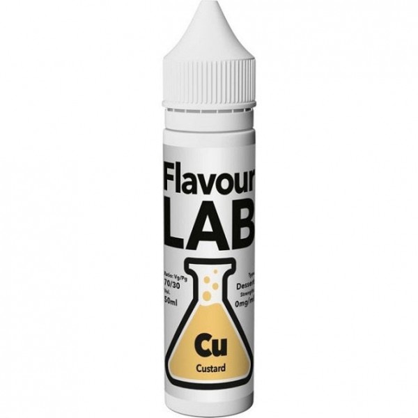 Custard E Liquid - Flavour Lab Series (50ml Shortfill)