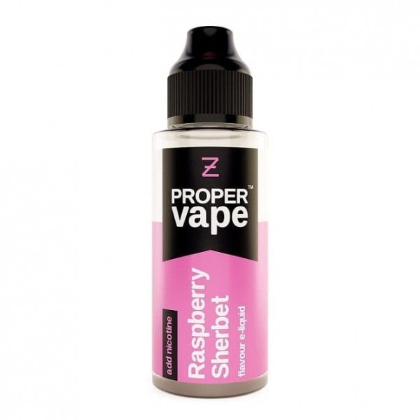 Raspberry Sherbet E-Liquid - Proper Vape (100ml Shortfill)