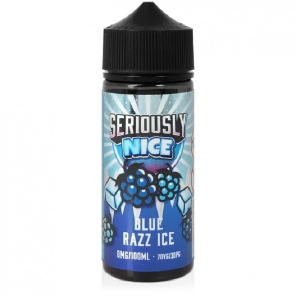 Blue Razz Ice E Liquid - Seriously Nice Series (100ml Short Fill)