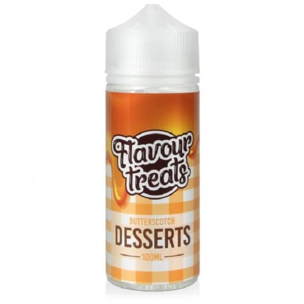 Butterscotch E Liquid - Flavour Treats Desserts Series (100ml Shortfill)