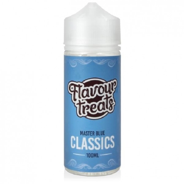 Master Blue E Liquid - Flavour Treats Classics Series (100ml Shortfill)