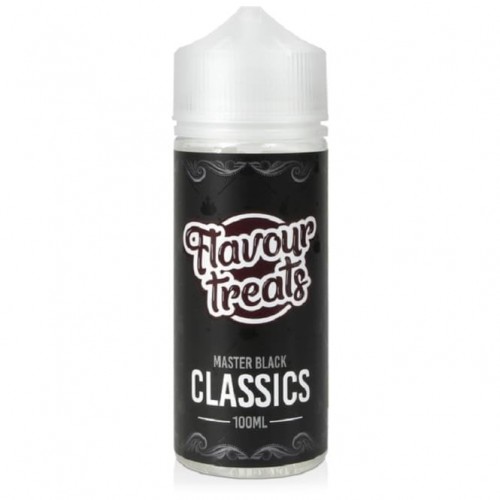 Master Black E Liquid - Flavour Treats Classi...