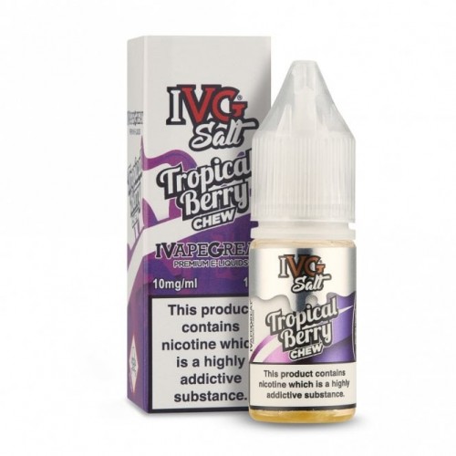 Tropical Berry Chew Nic Salts E Liquid (10ml)