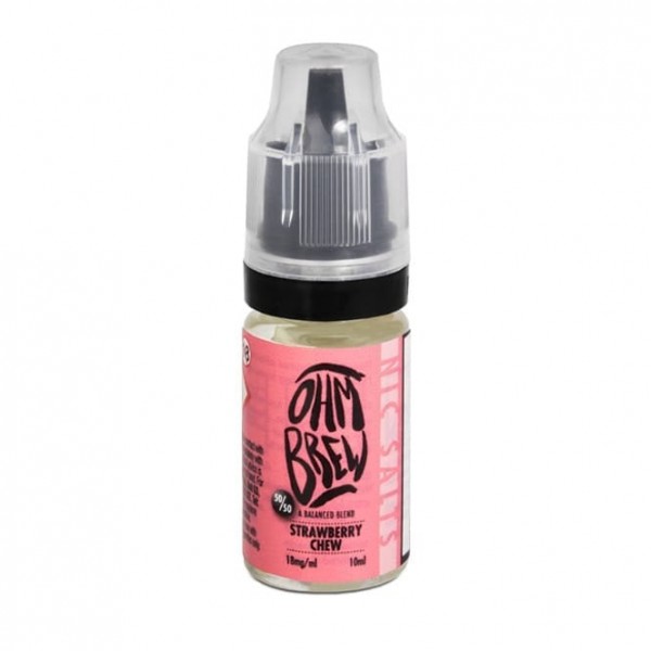 Strawberry Chew Nic Salts E Liquid (10ml)