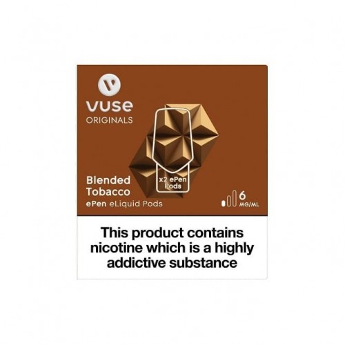 Blended Tobacco ePen 3 Prefilled Vape Pod (2 ...