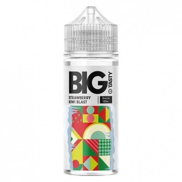 Strawberry Kiwi Blast E Liquid - Blast Series (100ml Shortfill)