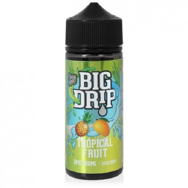 Tropical Fruit E Liquid - Big Drip Series (100ml Short Fill)