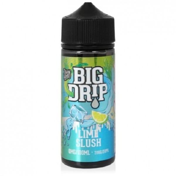 Lime Slush E Liquid - Big Drip Series (100ml Short Fill)