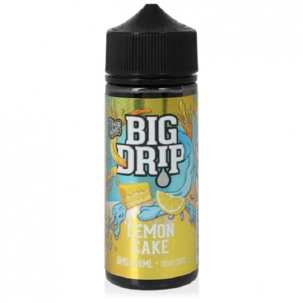 Lemon Cake E Liquid - Big Drip Series (100ml Short Fill)