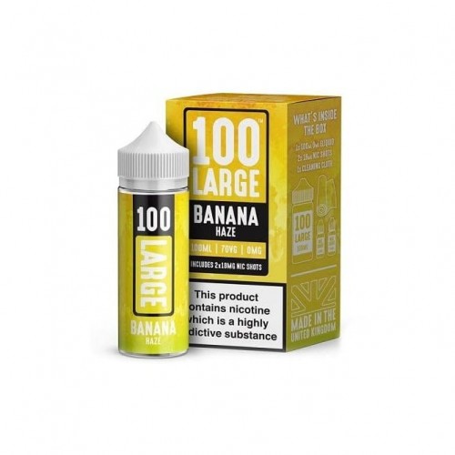 Banana Haze E Liquid (100ml Shortfill)