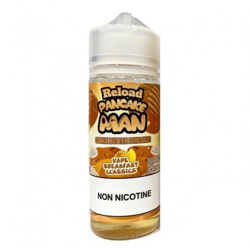 Pancake Man Reload E Liquid (100ml Shortfill)