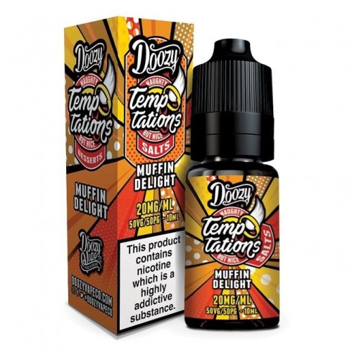 Muffin Delight Nic Salt E Liquid - Doozy Temp...