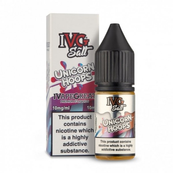 Unicorn Hoops Nic Salts E Liquid (10ml)