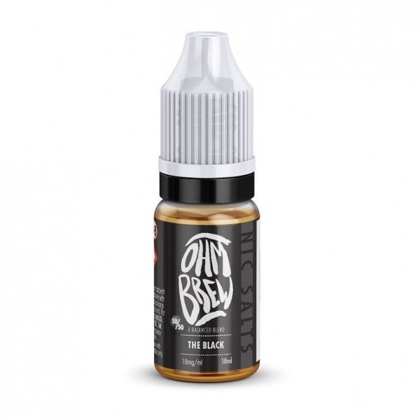 The Black Nic Salts E Liquid (10ml)