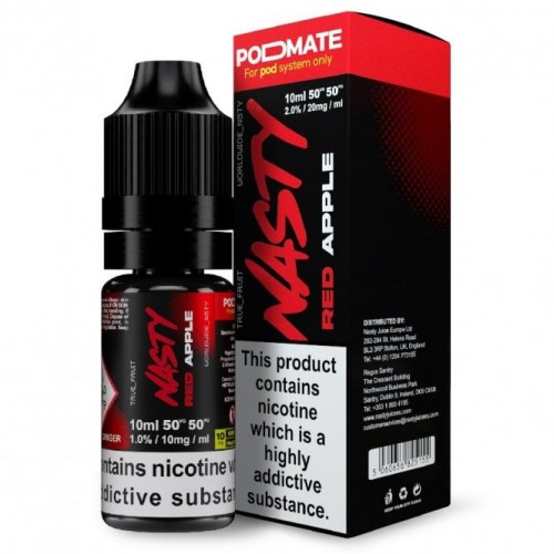 Red Apple Nic Salt E Liquid - PodMate Series ...