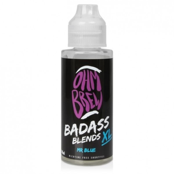 Mr Blue E Liquid - Badass Blends XL Series (100ml Shortfill)